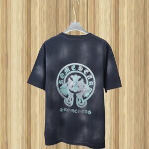 Chrome Hearts Crew Neck Short Sleeve T-Shirt